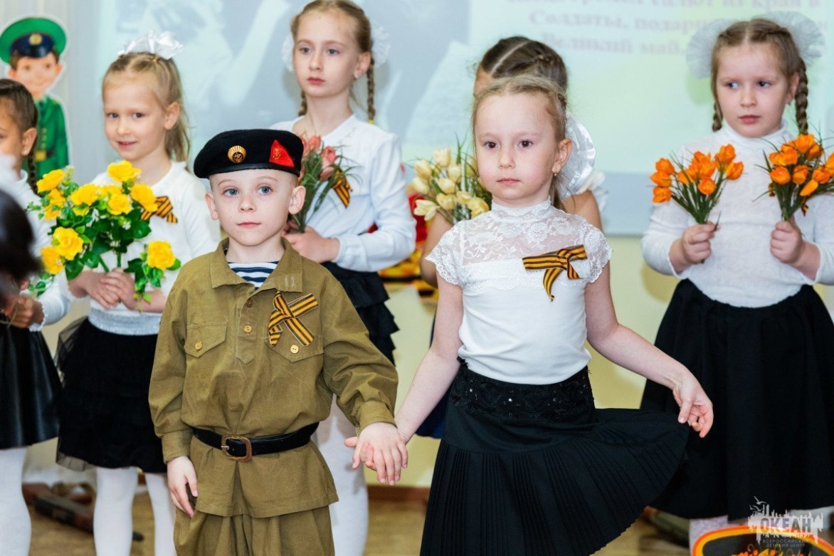 Тематические мероприятия, посвящённые Дню Победы: детский сад ВДЦ «Океан»