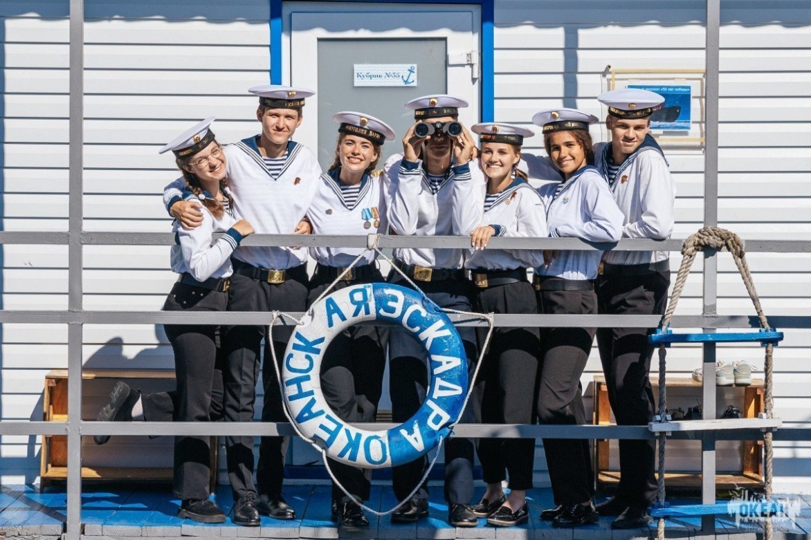 Всероссийский сбор юных моряков «Юнга» в восьмой раз проходит в ВДЦ «Океан»
