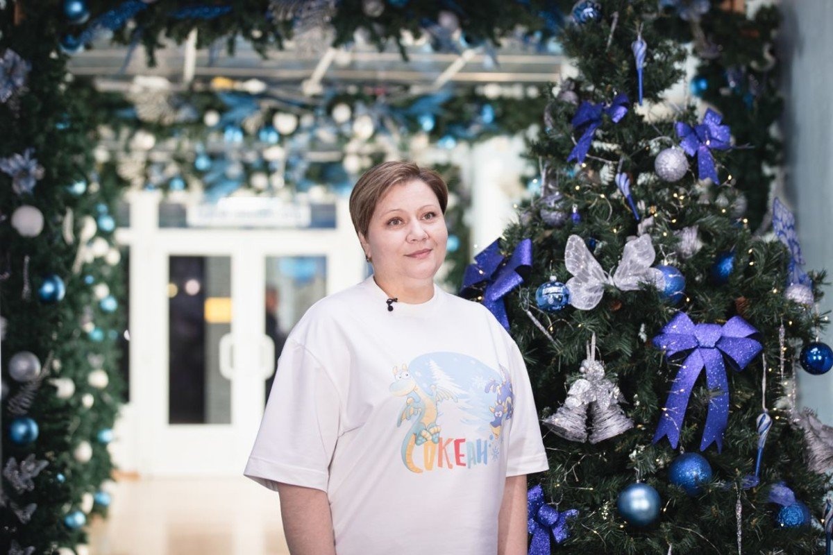 Наталья Соловей поздравляет океанцев с Новым годом!