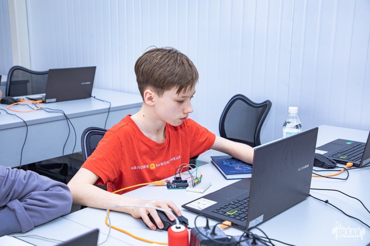 В «Океане» школьники занимаются цифровым искусством