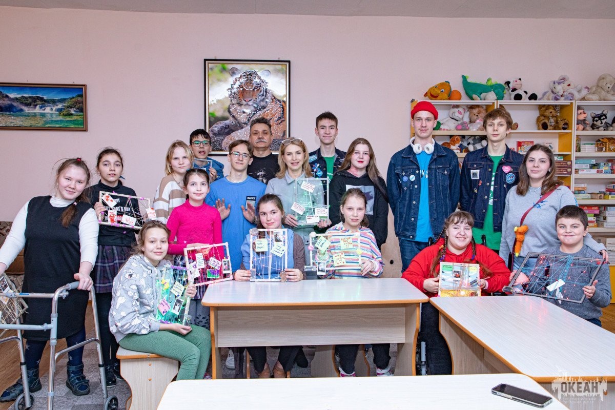 Океанцы посетили воспитанников коррекционной школы-интерната