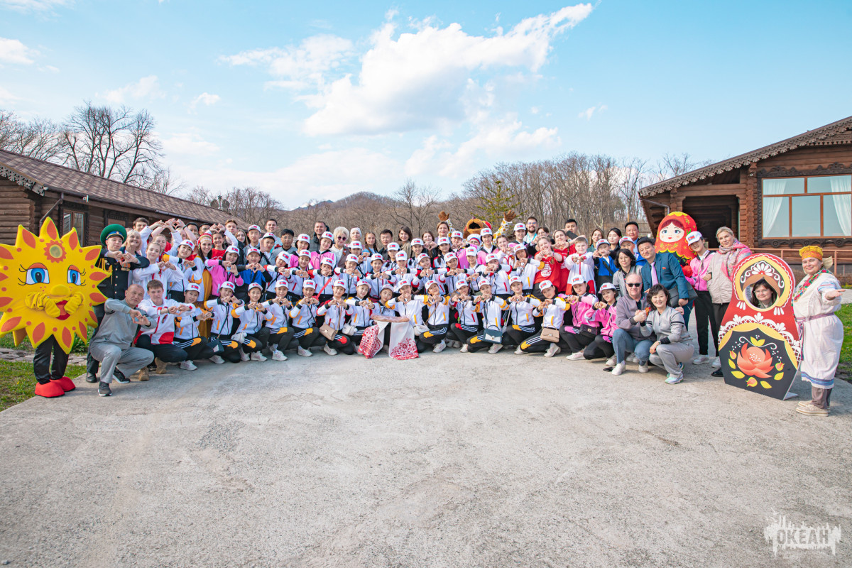 Всероссийский детский центр «Океан» встретил гостей из КНДР