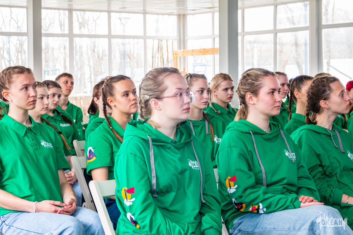 Инструктивный лагерь ВДЦ «Океан» продолжает работу по обучению Студенческого педагогического отряда