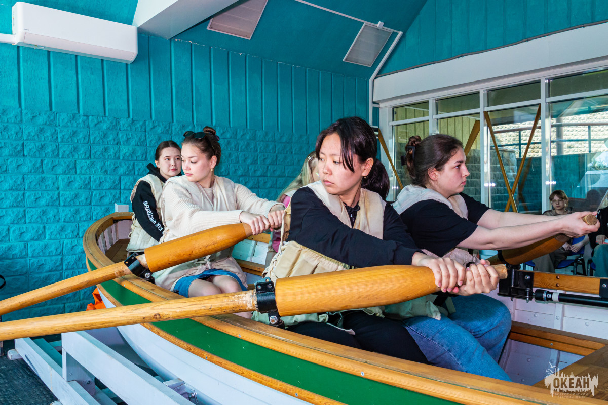 «Океан» морских приключений: студенты педагогического отряда осваивают морское дело