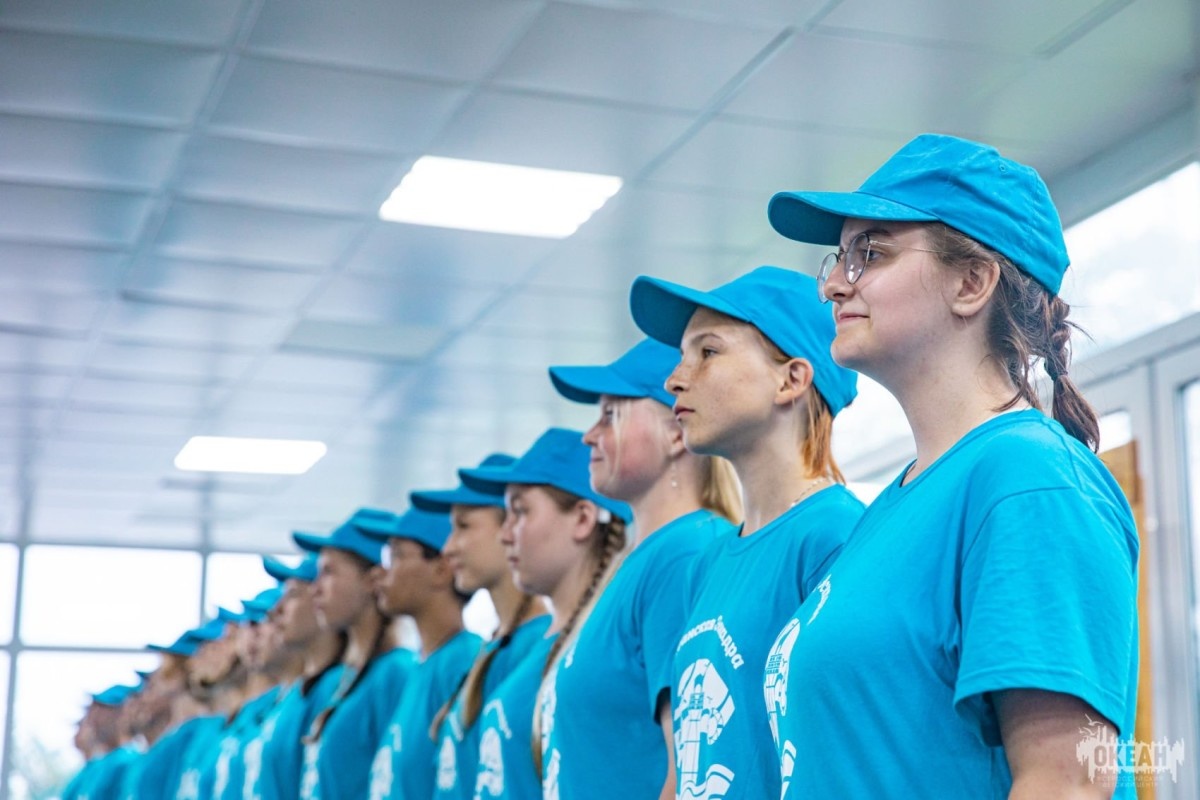 «Море и человек: покорители океана»: занятия по строевой подготовке