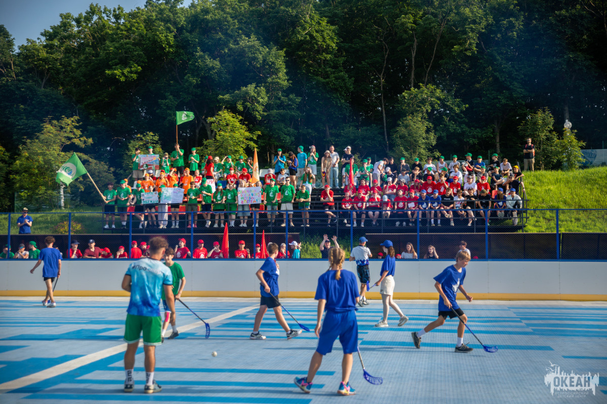 Представители VII смены ВДЦ «Океан» стали участниками торжественного открытия летней спартакиады