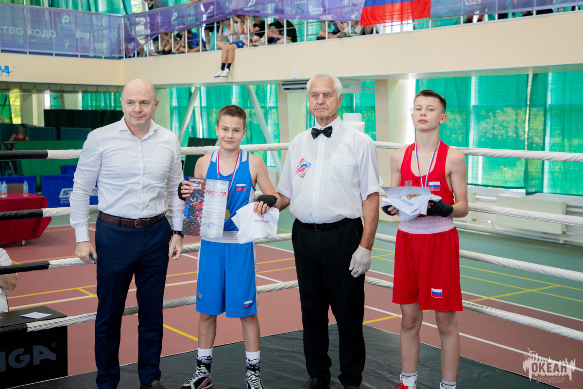 «Фестиваль бокса для юных чемпионов Дальнего Востока» собрал лучших спортсменов в ВДЦ «Океан»