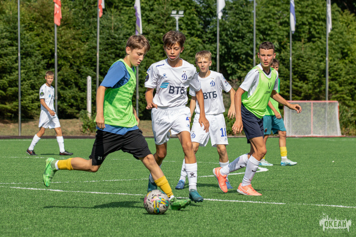 Все на матч: сборная команда ВДЦ «Океан» провела товарищеский матч с футбольной академией «Динамо» имени Л. И. Яшина
