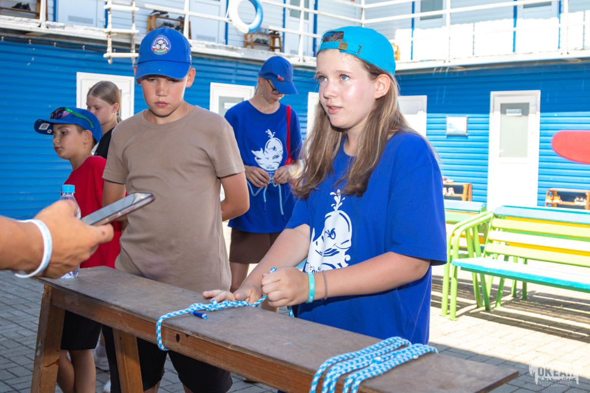Для воспитанников Морского комплекса ВДЦ «Океан» прошла итоговая аттестация по курсу «Морская Академия»
