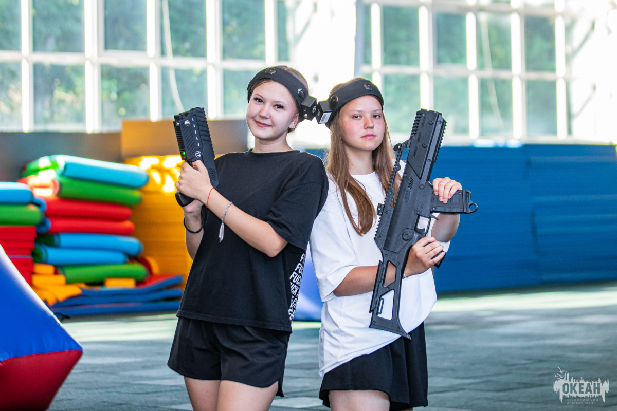 Лазертаг в ВДЦ «Океан»: энергия, эмоции и командное единство