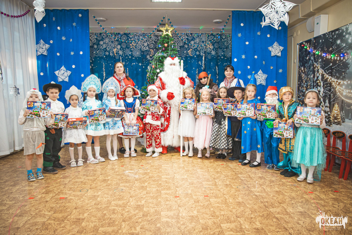 Волшебство Нового года зажглось в стенах детского сада ВДЦ «Океан»