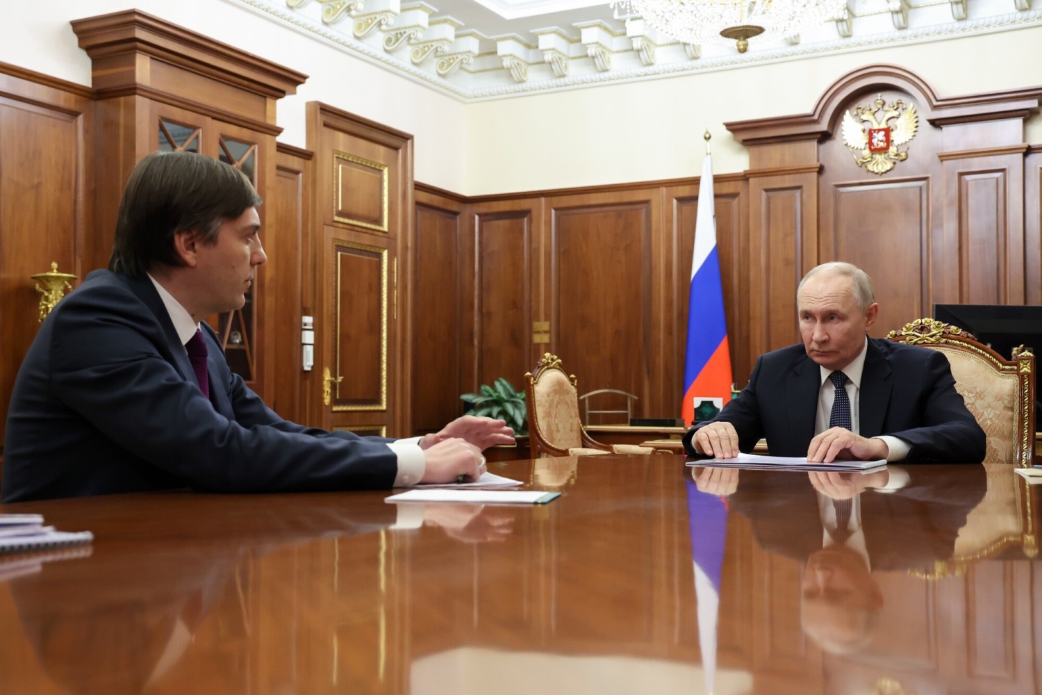 Министр просвещения Сергей Кравцов представил результаты развития системы образования Президенту России Владимиру Путину