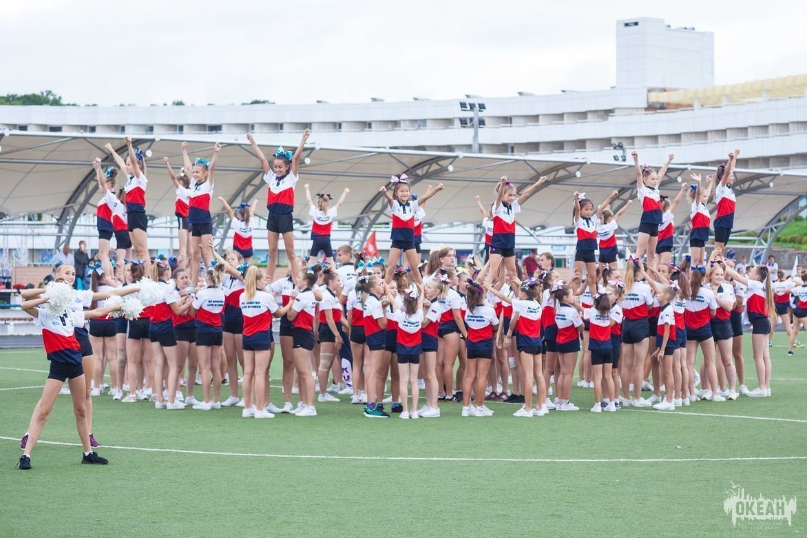 Программа «Будь ярче – живи в чире!»: выступление на открытии спартакиады