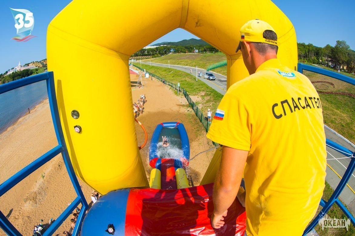 35 причин приехать в «Океан»: получить адреналин на водной горке