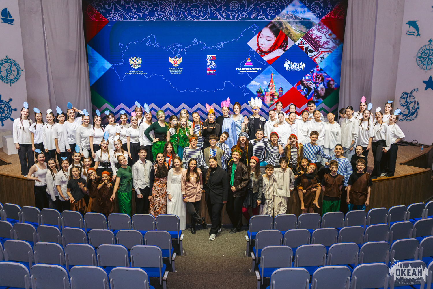 В ВДЦ «Океан» прошла премьера спектакля «Питер Пэн»