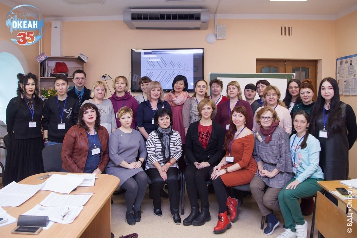 Взрослые океанцы: творческий 21 отряд