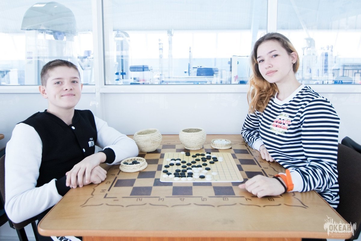 Участники V смены посетили мастер-класс по игре в го