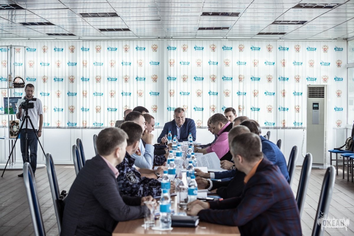 В «Океане» прошло Всероссийское совещание с представителями ГУ вневедомственной охраны Росгвардии, Минпросвещения РФ и федеральных детских центров