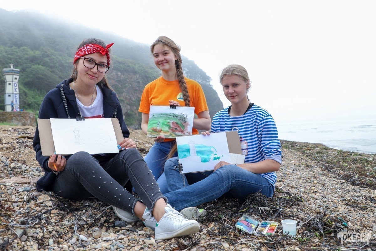 Программа «Летняя арт-деревня»: пленэр на океанском пляже