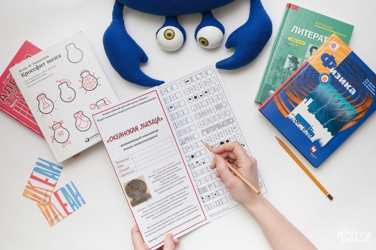 «Океанская лисица»: блокнот для участников 11 смены