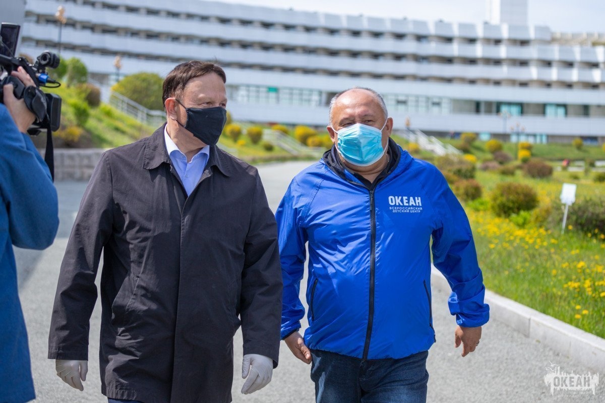 Председатель Законодательного собрания Приморья посетил ВДЦ «Океан»