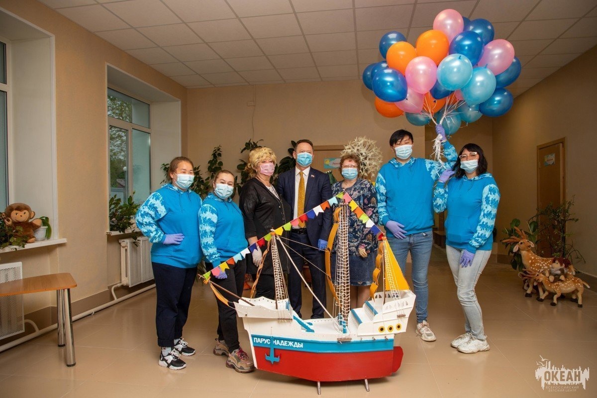 В День защиты детей вожатые «Океана» приняли участие в социальной акции