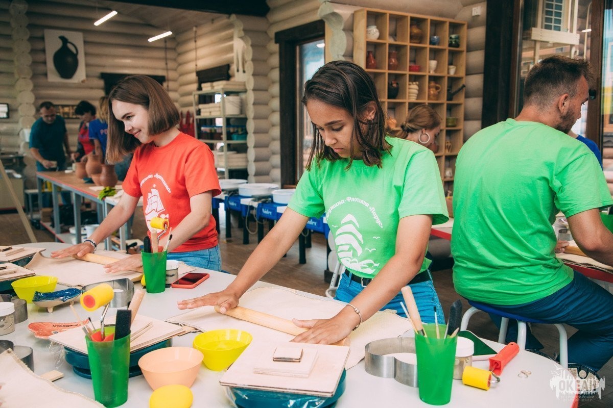 В «Доме гончара» прошли первые мастер-классы