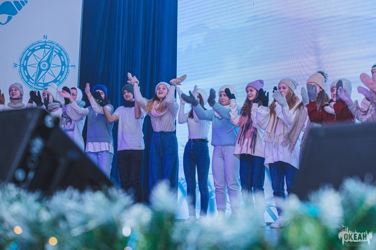 В «Океане» прошёл конкурс хоров «Новогодние мелодии»