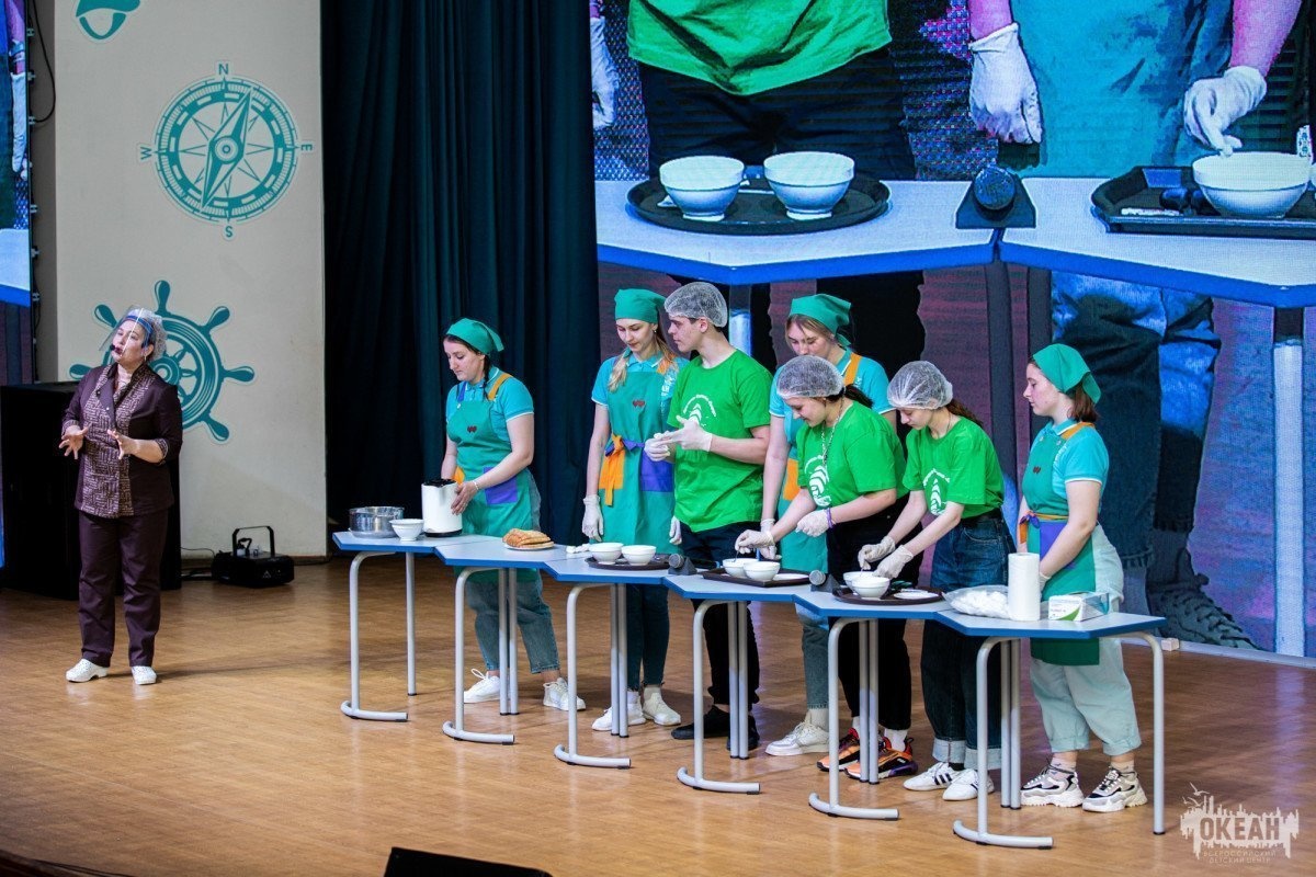 «Химия на кухне» – познавательное шоу для участников программы «В мире естественных наук»