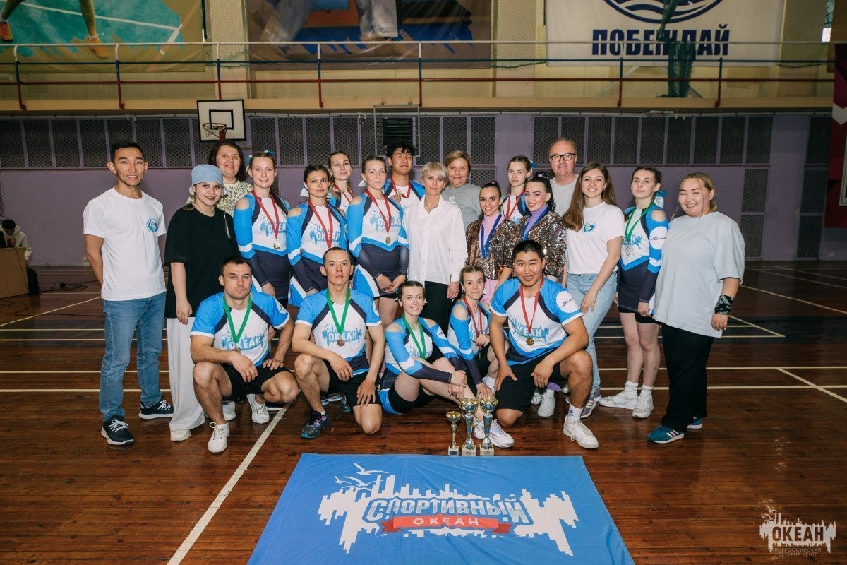 Команда по чирлидингу «Океан» стала победителем чемпионата Приморского края