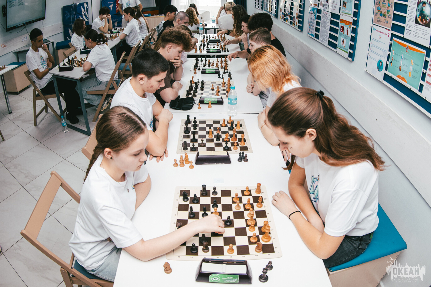 Итоги реализации программы «Мир шахмат» во Всероссийском детском центре «Океан»