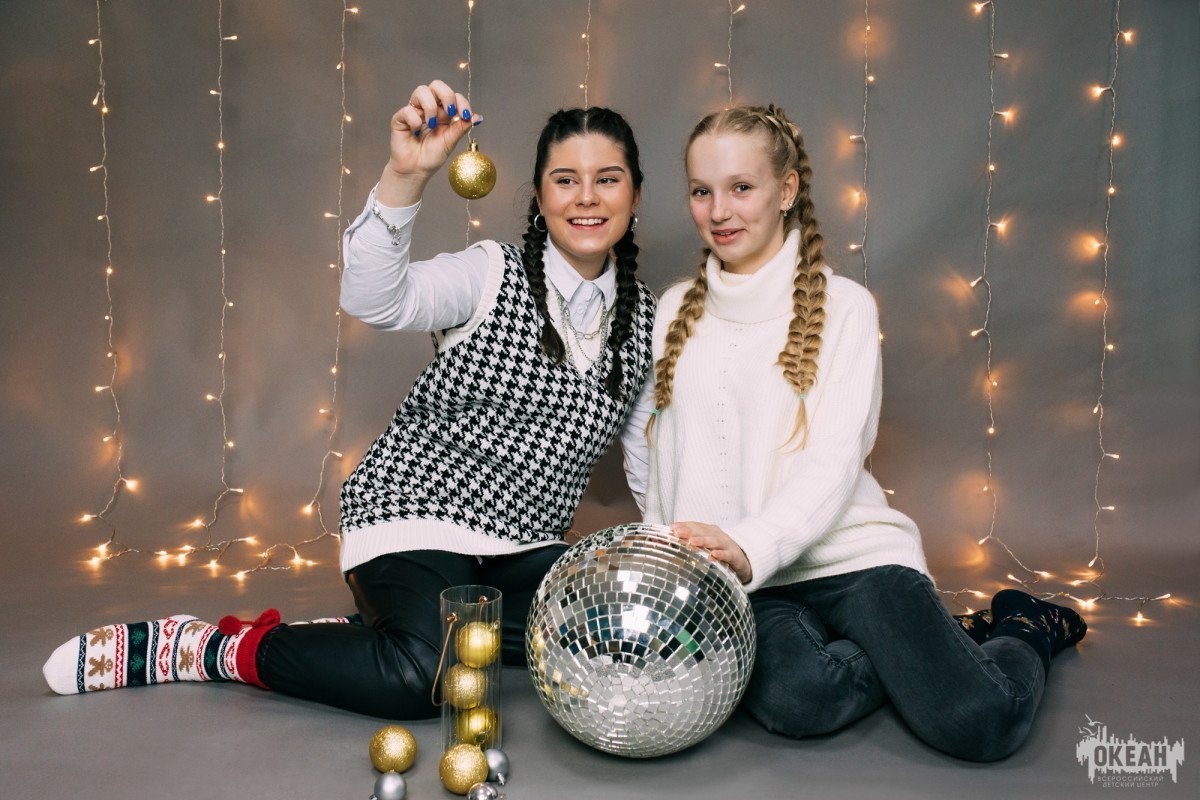 Участники первой смены ВДЦ «Океан» встречают Старый Новый год!