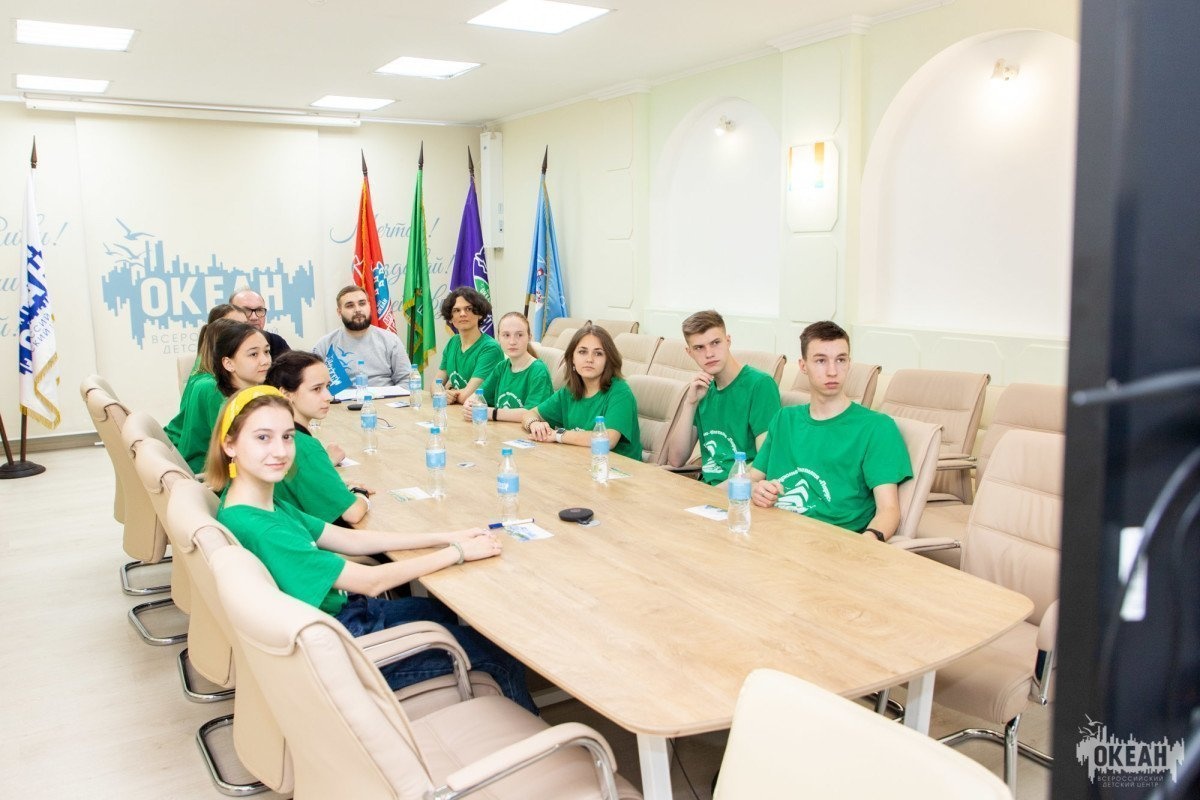 «Большая перемена»: океанцы стали участниками телемоста с ВДЦ «Смена»