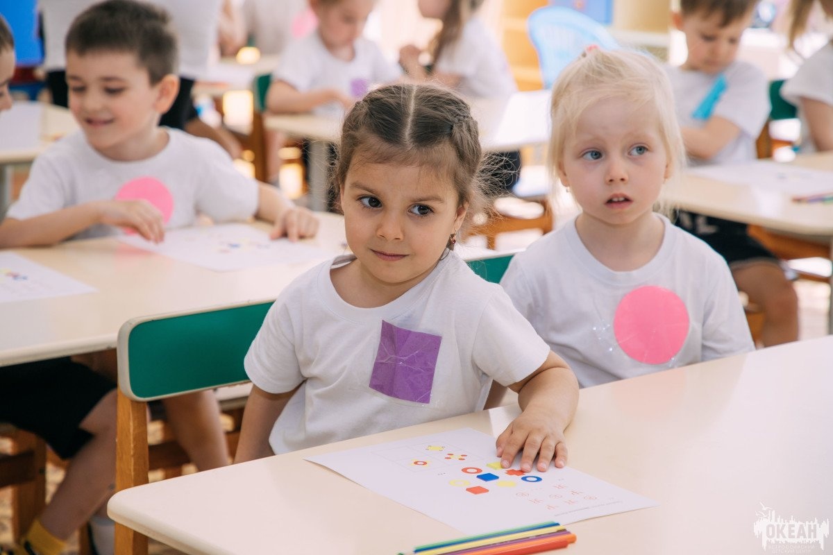 Для воспитанников детского сада ВДЦ «Океан» прошёл конкурс «Маленький интеллектуал»