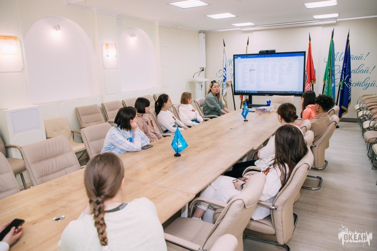 Дневник СПО: занятия студенческого педагогического отряда проходят в ВДЦ «Океан»