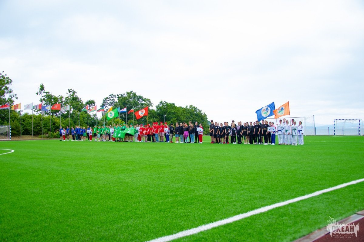 В честь юбилея детского центра в «Океане» проходит спортивная спартакиада