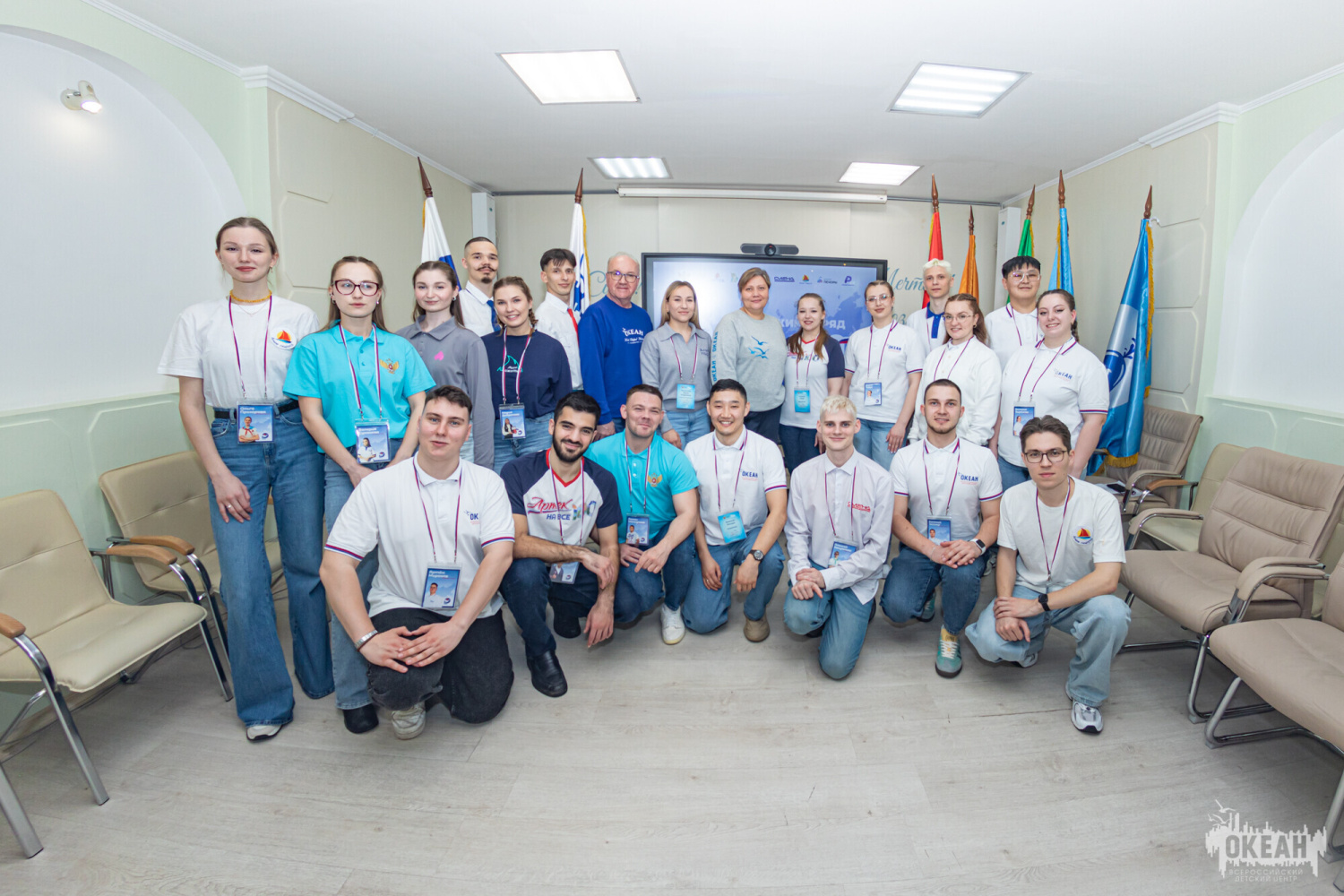 От Камчатки до Крыма: вожатский отряд «Россия» встретился с директором ВДЦ «Океан» Натальей Соловей