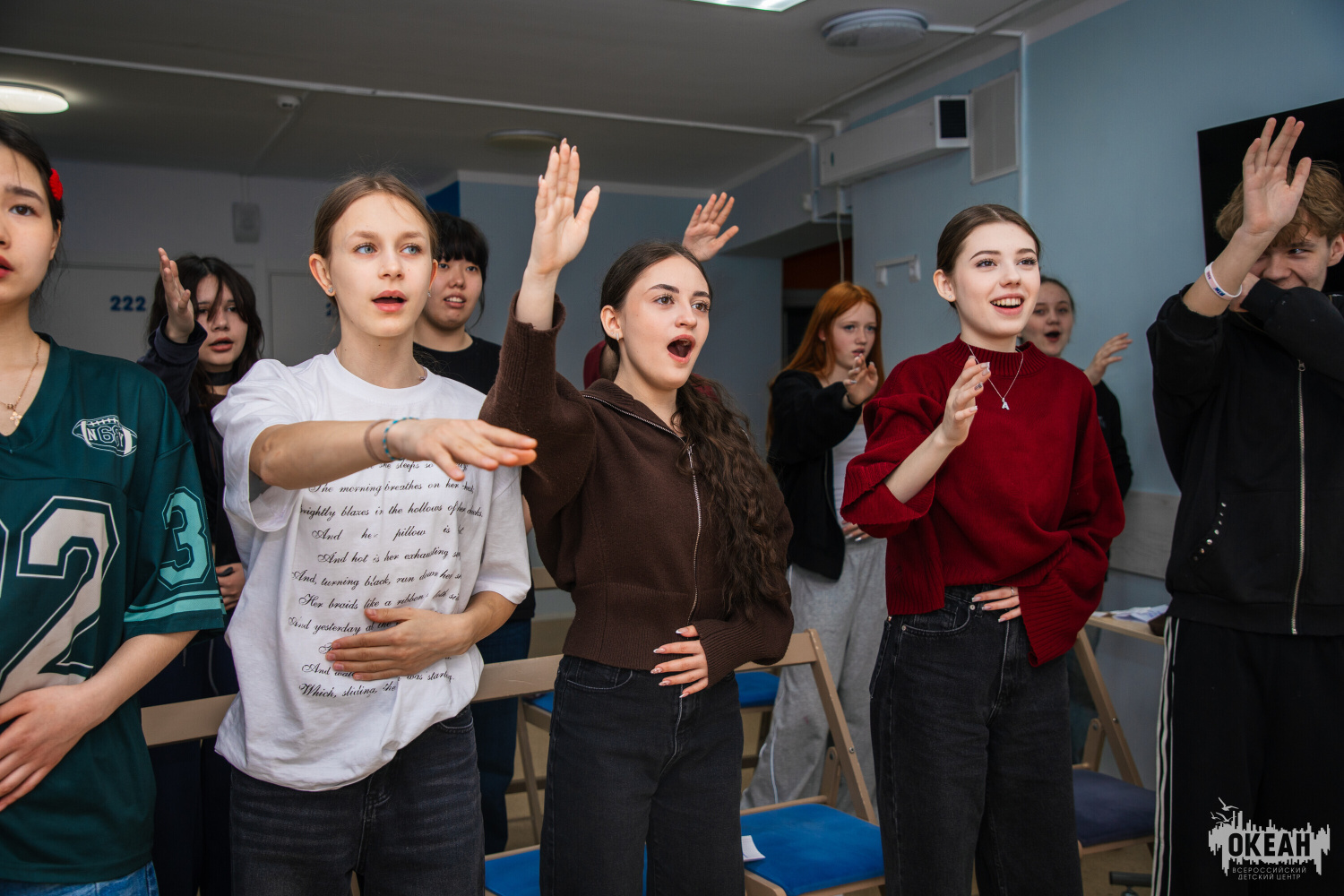 «Океан креативности»: участники программы «Юные таланты России» пробуют себя в различных творческих направлениях