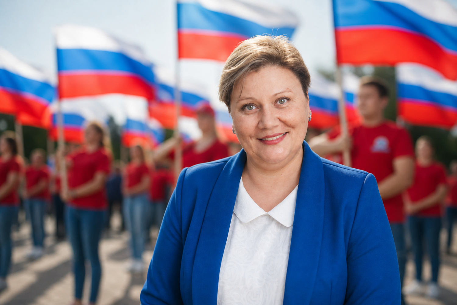 Поздравление директора ВДЦ «Океан» Натальи Соловей с Днём России