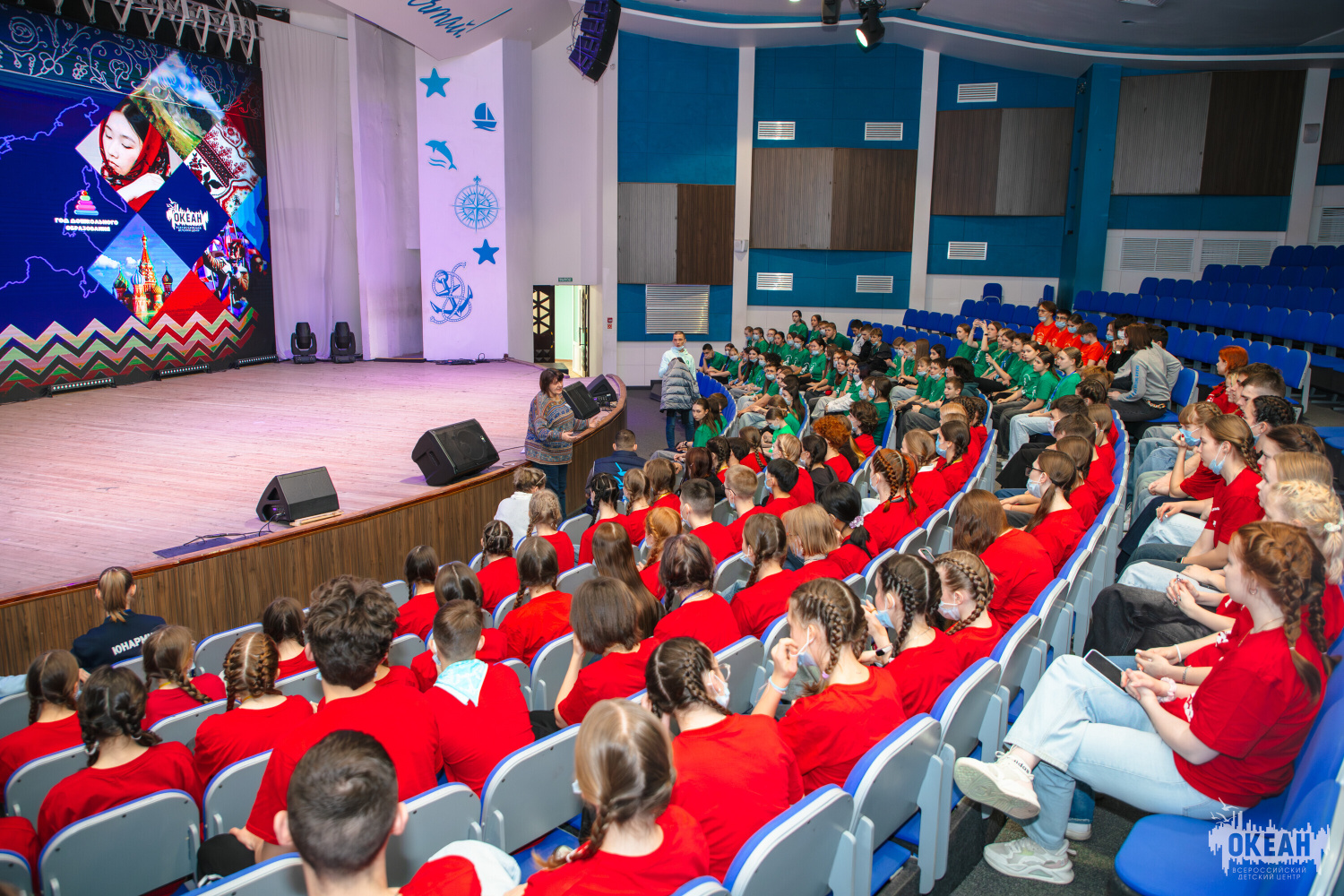 В «Океане» прошла встреча органов детского самоуправления III смены с представителями структурных подразделений Центра