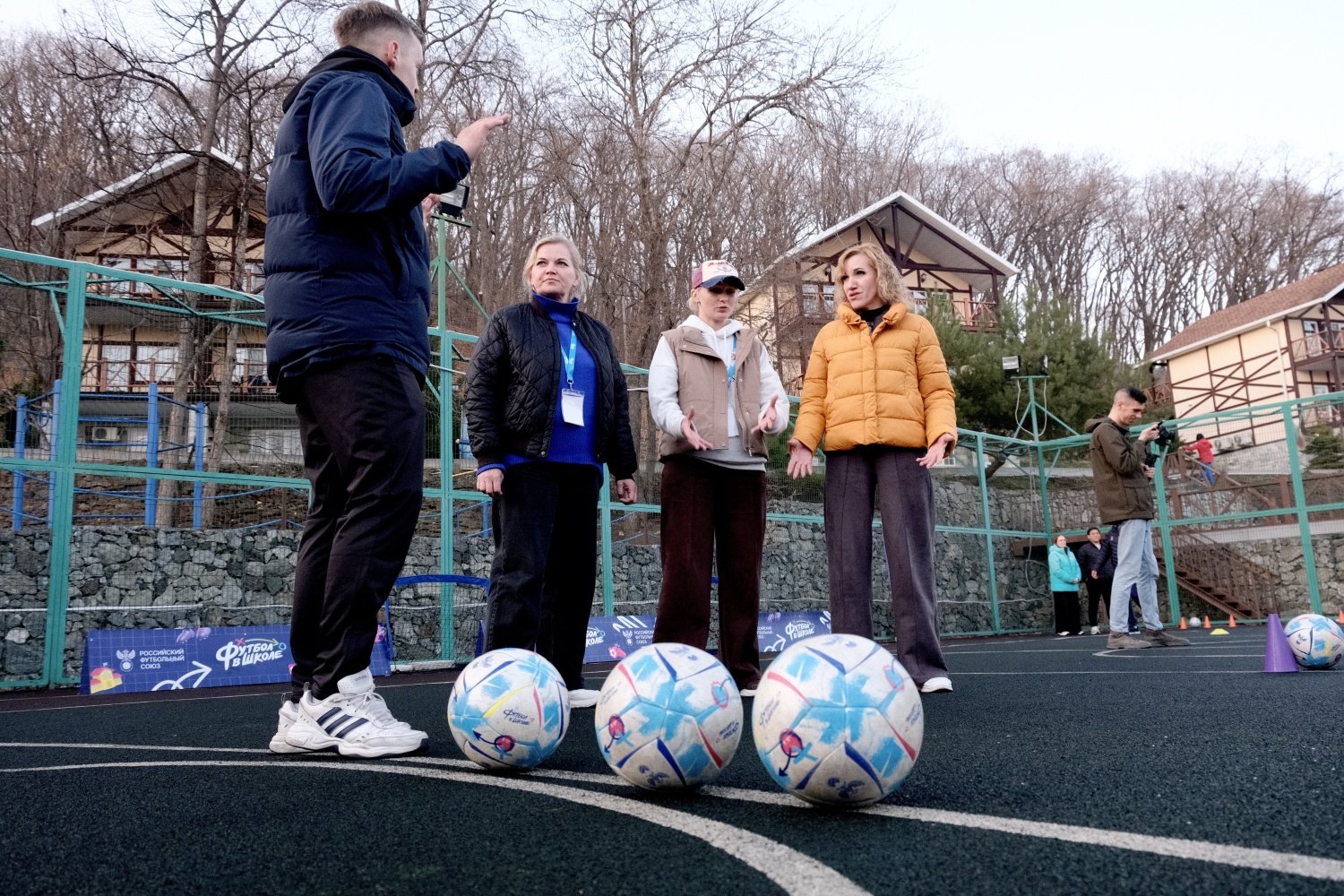 В ВДЦ «Океан» прошёл мастер-класс от Российского футбольного союза