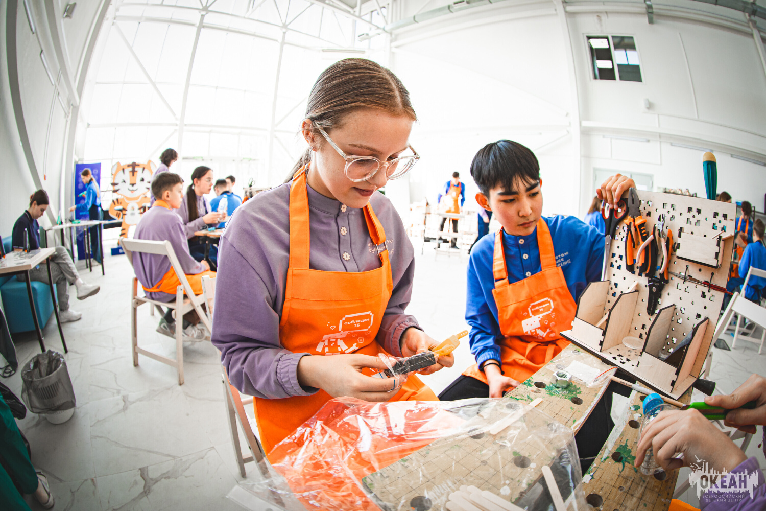 В ВДЦ «Океан» юные изобретатели создали роботов-амфибий