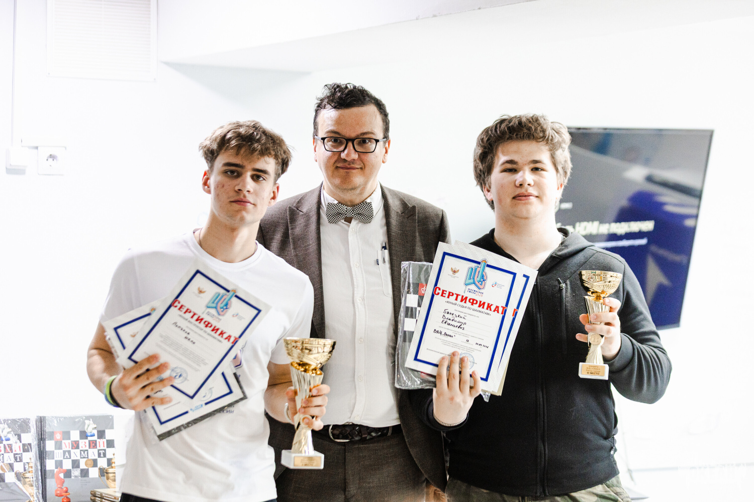 «Мир шахмат»: в «Океане» прошла итоговая аттестация будущих судей шахматных турниров