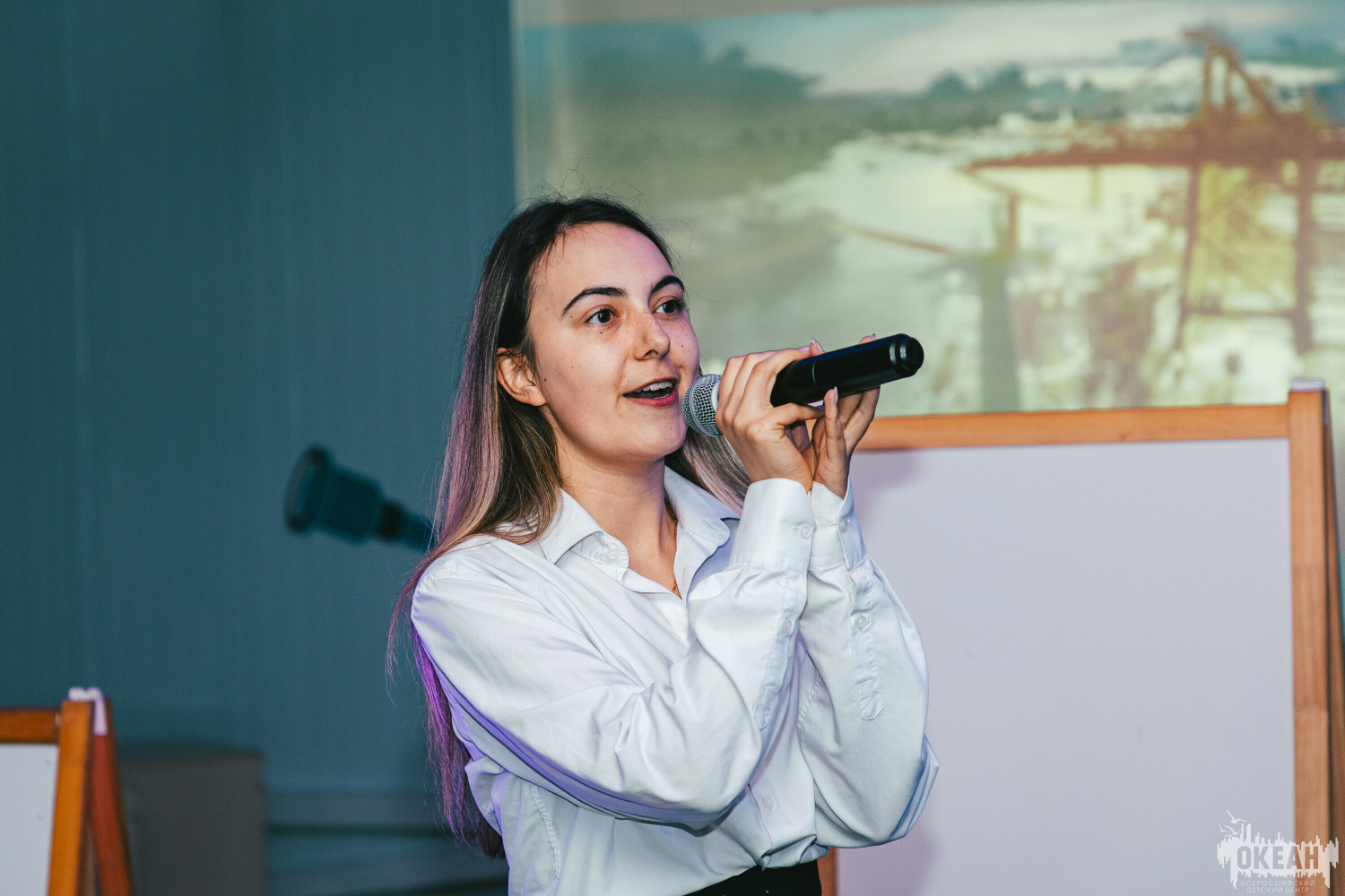 В ВДЦ «Океан» прошёл тематический вечер «ГидроТех»: школьники узнали о морских воротах России