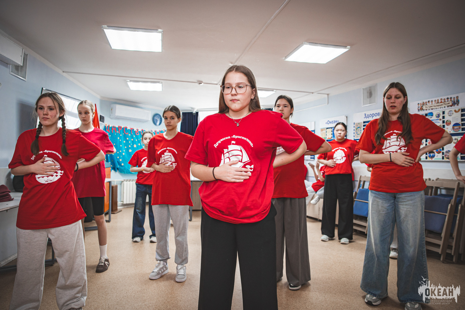В «Океане» прошли мастер-классы по актёрскому мастерству от артистов Приморского театра молодёжи