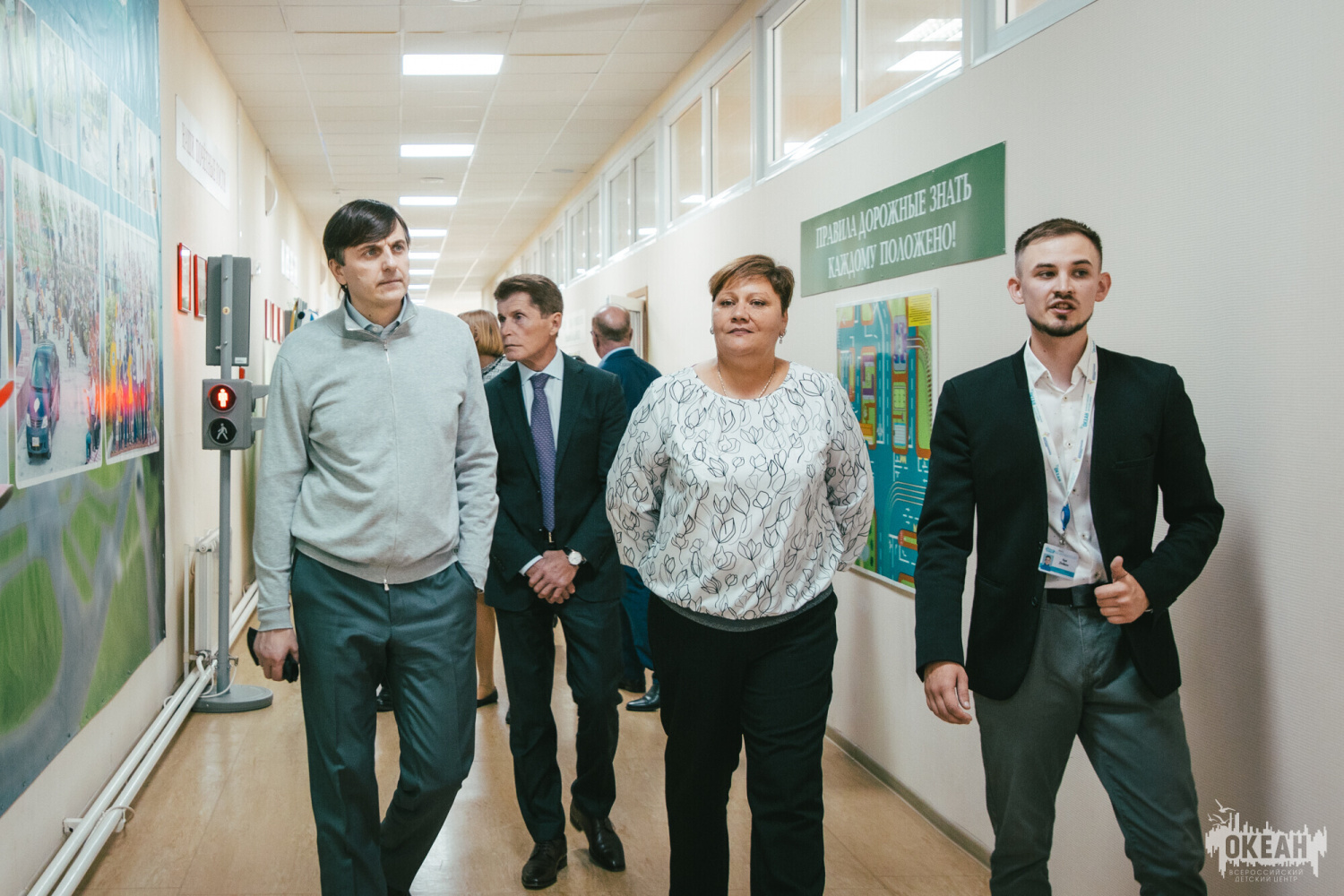 Министр просвещения РФ Сергей Кравцов оценил инфраструктуру и образовательные программы ВДЦ «Океан»