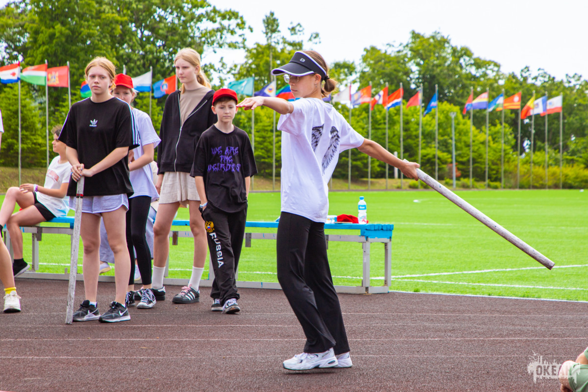 Соревнования по городошному спорту во Всероссийском детском центре «Океан»