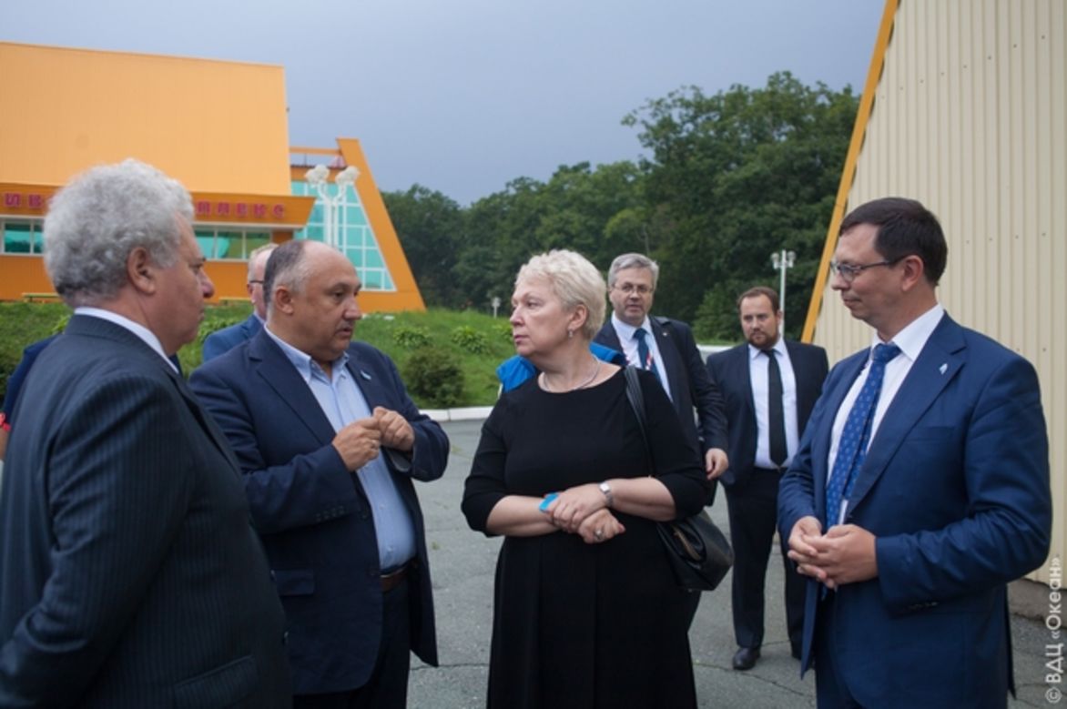 Министр образования и науки Российской Федерации посетила «Океан»