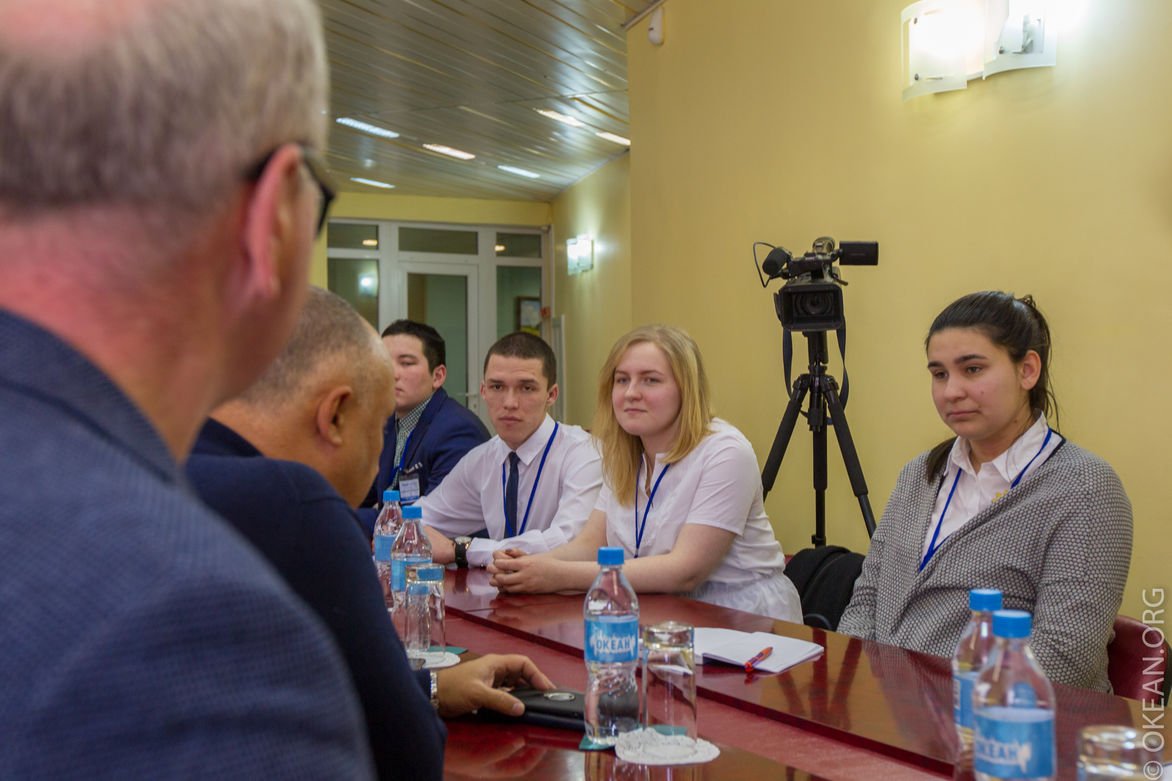 В «Океане» состоялась встреча директора Центра Андрея Базилевского со слушателями  ШПВ