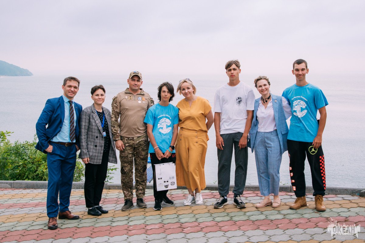 ВДЦ «Океан» посетили представители государственного фонда «Защитники Отечества»